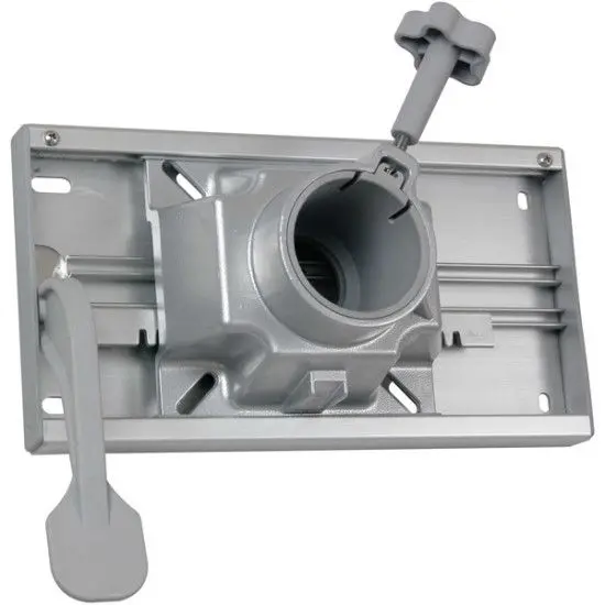 ESM Befestigungsplatte – dreh- und verschiebbar für Stuhlkonsole Serie 60 mm