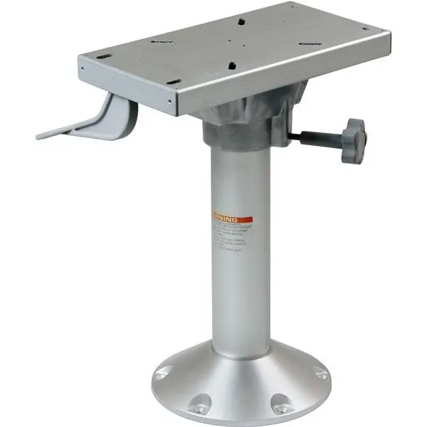 ESM Stuhlgestell Columbia – dreh- und verschiebbares Podestgestell mit Befestigungsplatte, H = 60 cm