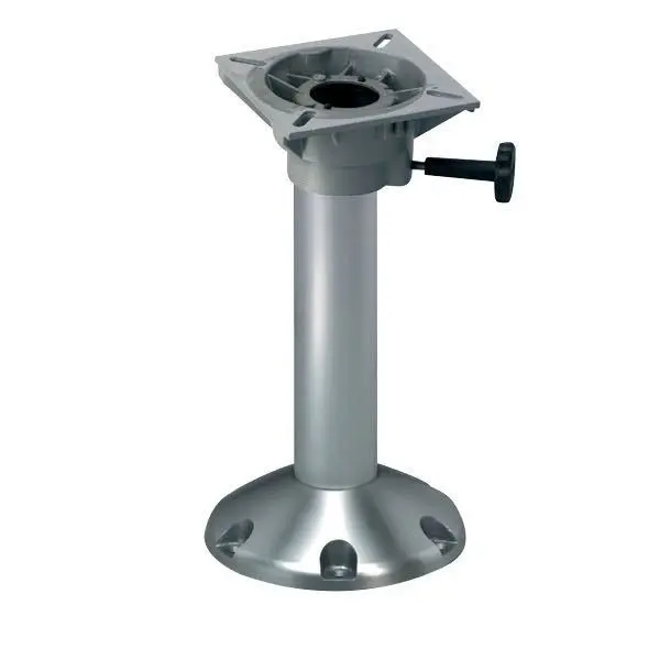 ESM Stuhlgestell Columbia – höhenpolierte Aluminium-Säule, H = 60 cm