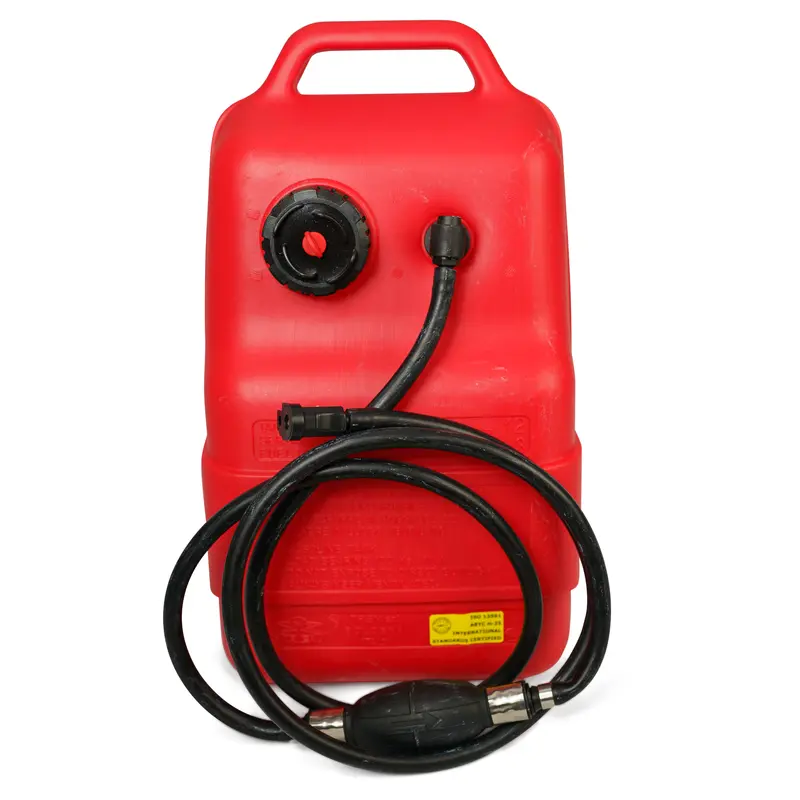Externer Kraftstofftank 12 Liter komplettset mit Pumpschlauch und Adapter/ Yamaha-Parsun / Honda / Suzuki / Mercury/ Tohatsu/ Johnson/Evinrude