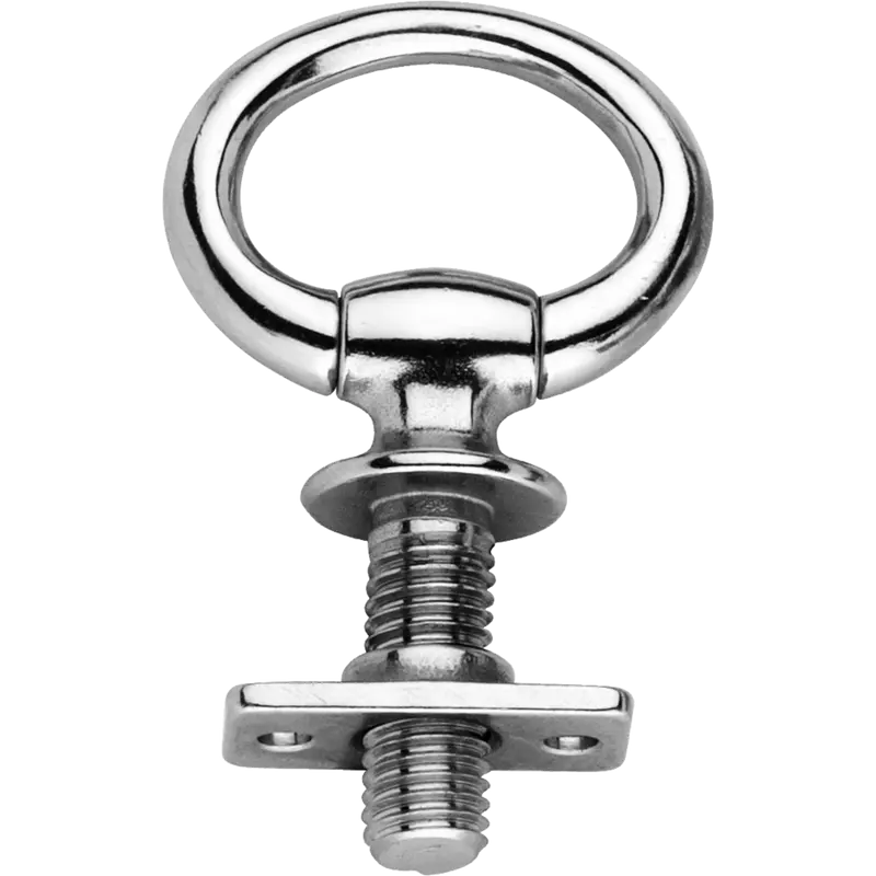 Fallring mit Gewindeplättchen - Edelstahl rostfrei, lichte Weite 29 mm