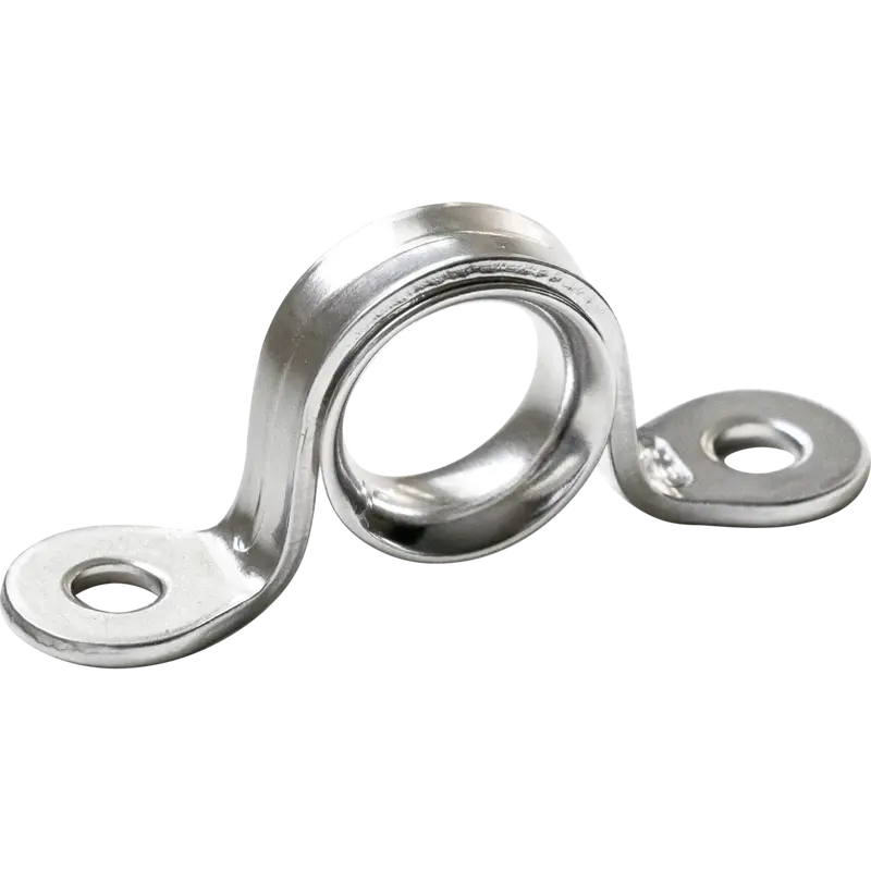 Fenderöse mit Kausche - Edelstahl rostfrei