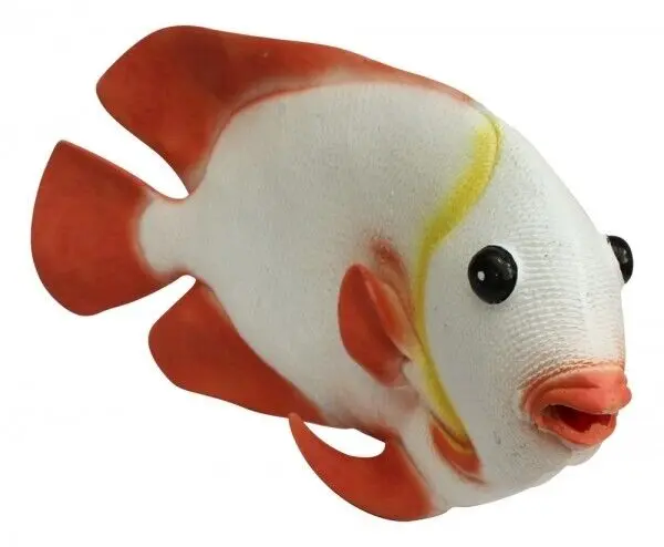 Figur Fisch Kunstharz, bemalt 44 cm- Fisch