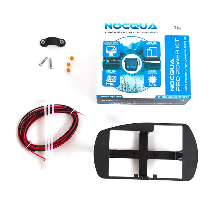 Fishfinder Installation Kit mit Lithium Batterie