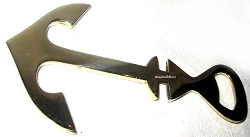 Flaschenöffner- Kapselheber aus massiv Messing