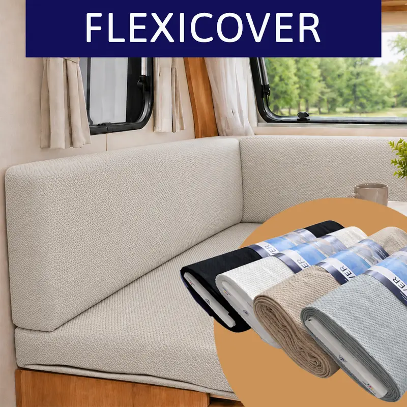 FlexiCover - frischer Look für Ihre Wohnwagenpolster