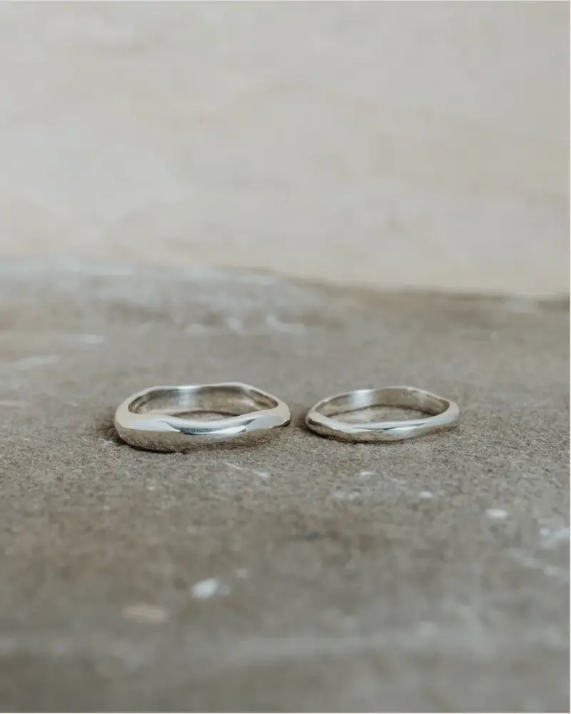 Flowy Ring Silver