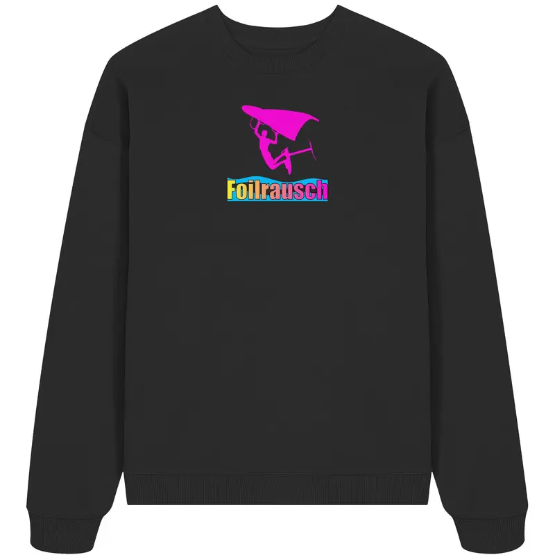 Flying Pilot-Foilrausch - Organic Oversize Sweatshirt