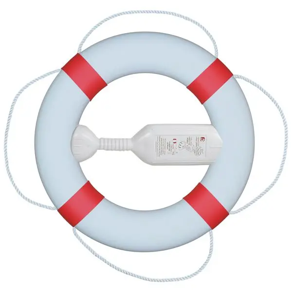 FP 380 Rettungsring mit Wurfleine – traditioneller Rettungsring mit 20-m-Leine