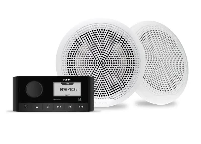Fusion MS-RA60 Radio- und Lautsprecher-Kit mit EL-Serie 6,5″-Lautsprechern