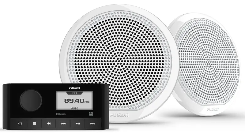 Fusion Radio- und Lautsprecherkits Kit aus MS-RA60 und EL-Lautsprechern