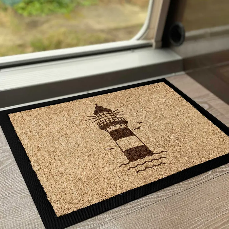 Fußmatte Leuchtturm | 35 × 50 cm