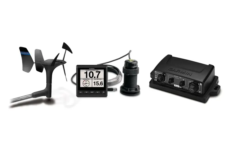 Garmin GMI Wind Startpack 52 – kabelgebundenes Wind-, Tiefen- und Geschwindigkeits-Bundle