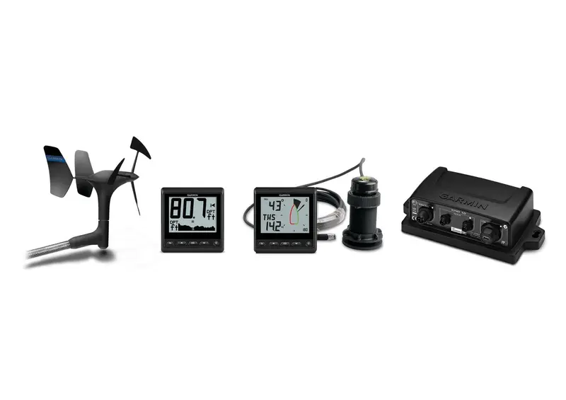 Garmin GNX Windpack 52 – kabelgebundenes Wind-, Tiefen- & Geschwindigkeits-Bundle