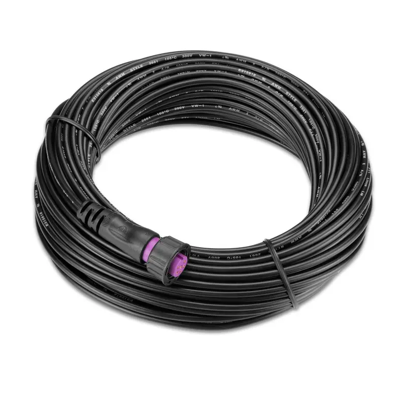 Garmin Mastkabel – 25 m, weiblicher Stecker (violett) / offenes Kabelende