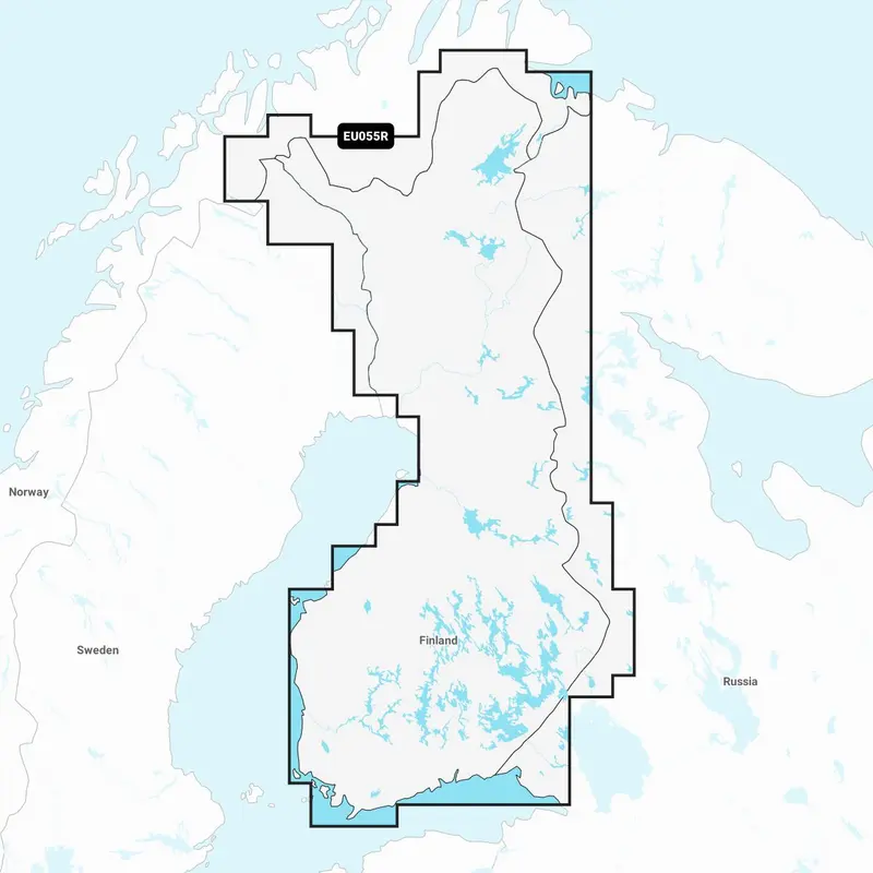 Garmin Navionics+ EU055R – Elektronische Karte Finnland Inlandsgewässer