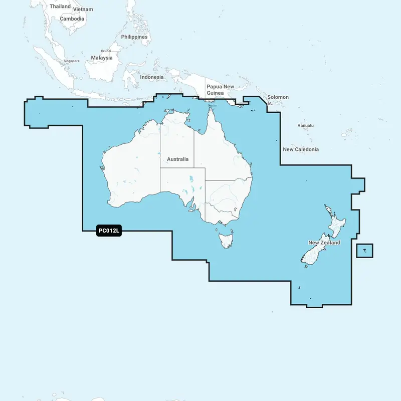 Garmin Navionics+ PC012L Australien und Neuseeland