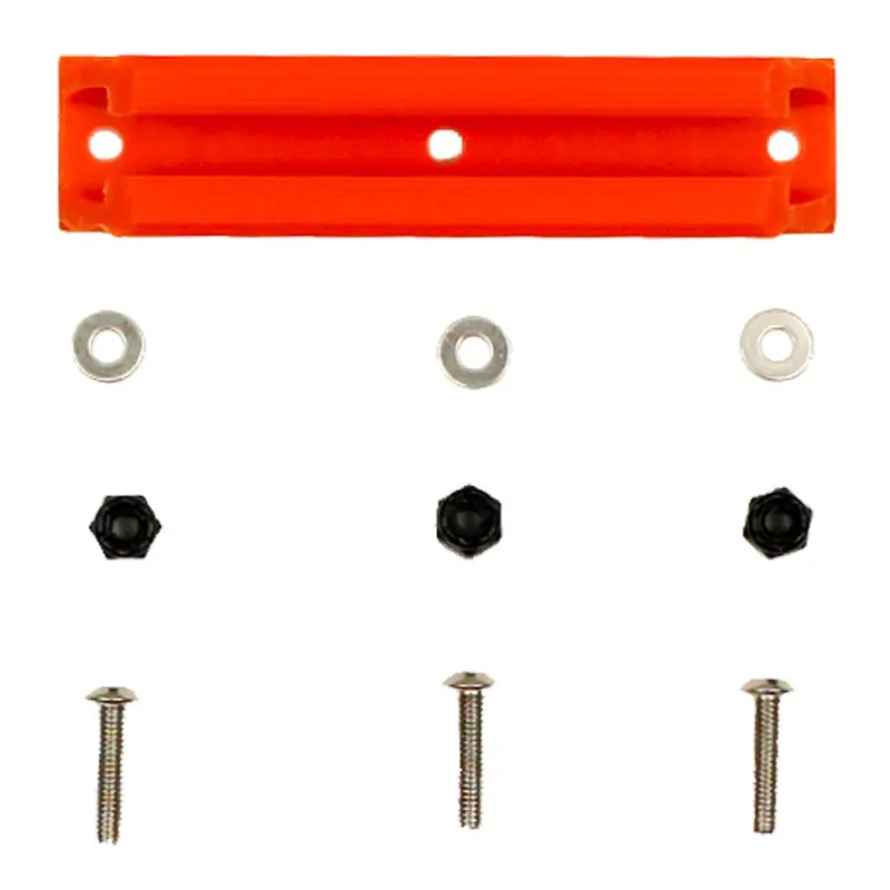 GearTrac, SpectraLite Orange, 4", incl SS Hardware