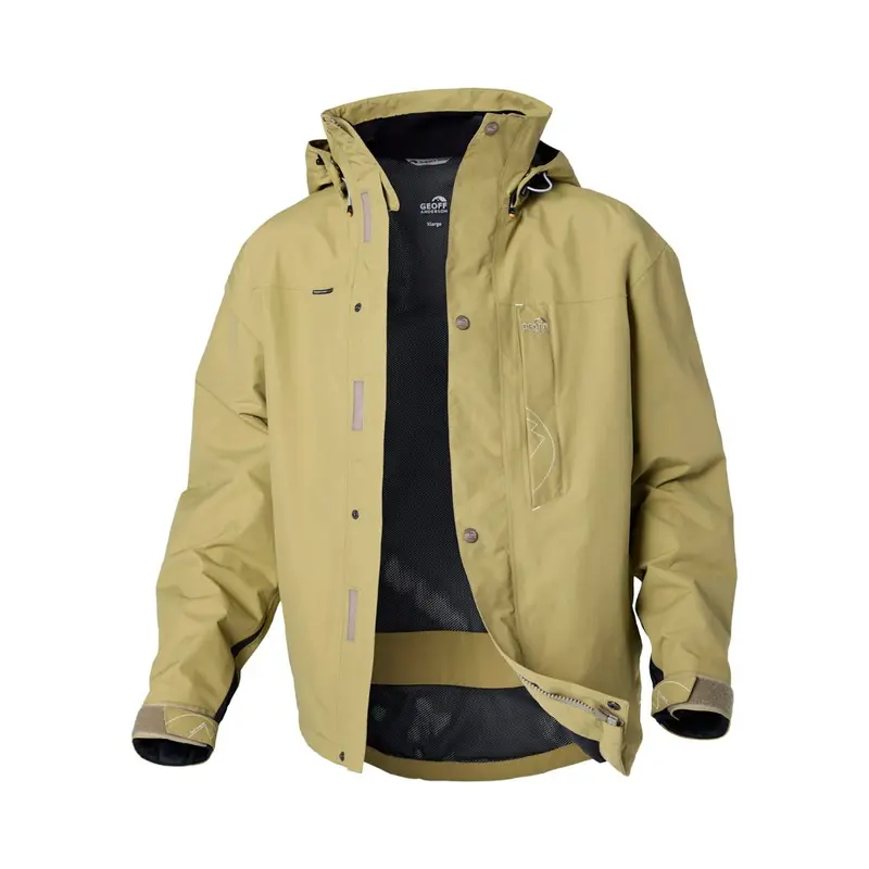 GEOFF ANDERSON Dozer Jacke Basis hellgrün (senfgelb)