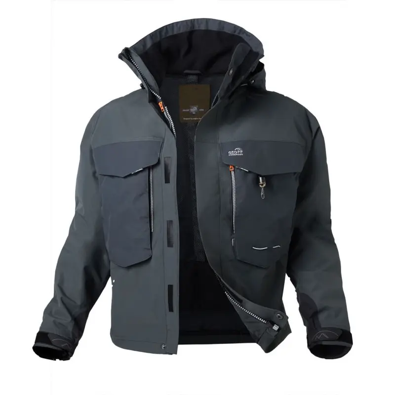 GEOFF ANDERSON WS 7 Watjacke - dunkelgrau