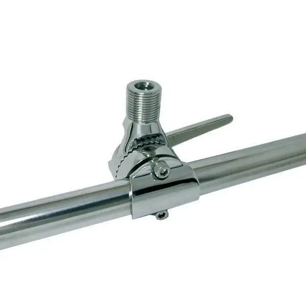 Glomex Antennenhalter für Heckkorb – Kanzelhalterung aus Edelstahl