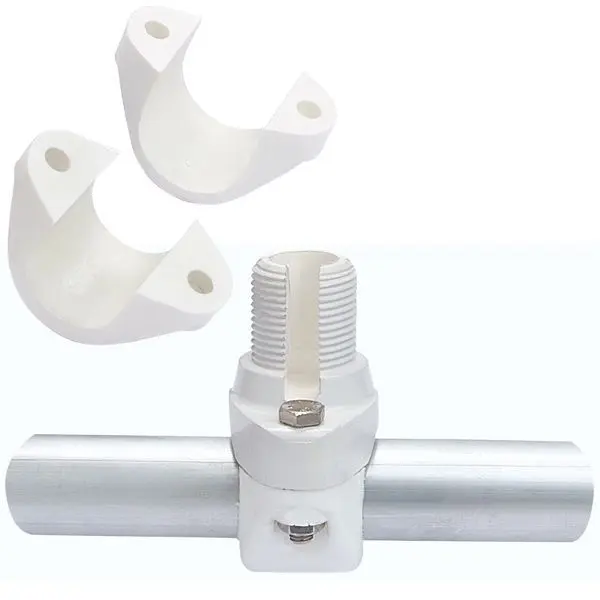 Glomex Antennenhalter RA175 – Rohrhalterung aus Nylon für 22–32 mm Rohre