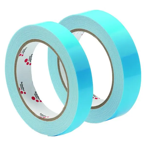 Gotthardt Doppelseitiges Klebeband – sauber kaschiert, 19 mm × 5 m