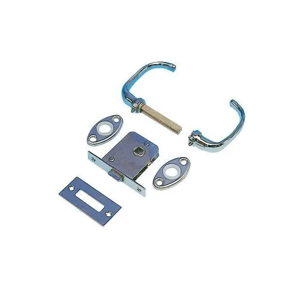 Gotthardt Einsteckschloss – Türschloss zum Einbau, 55 × 43 mm