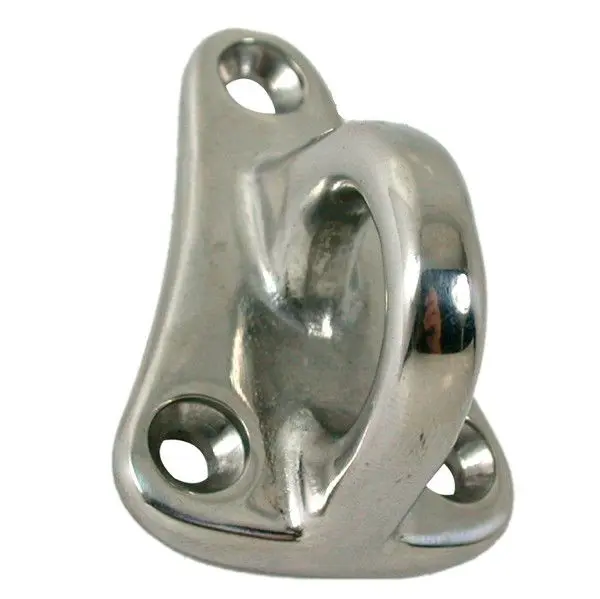 Gotthardt Fenderhalter mit Auge – verchromt, Edelstahl A4