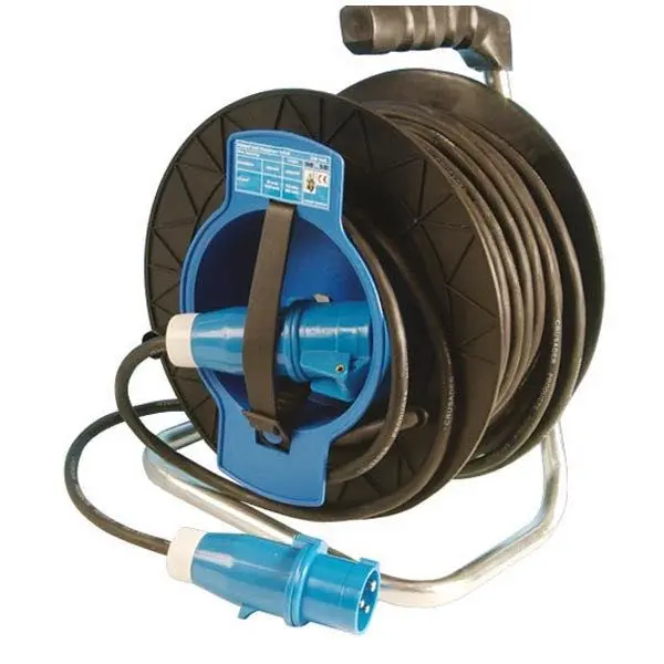 Gotthardt Kabeltrommel Landstrom – 25 m, 3 × 2,5 mm², CEE-Stecker/-Kupplung