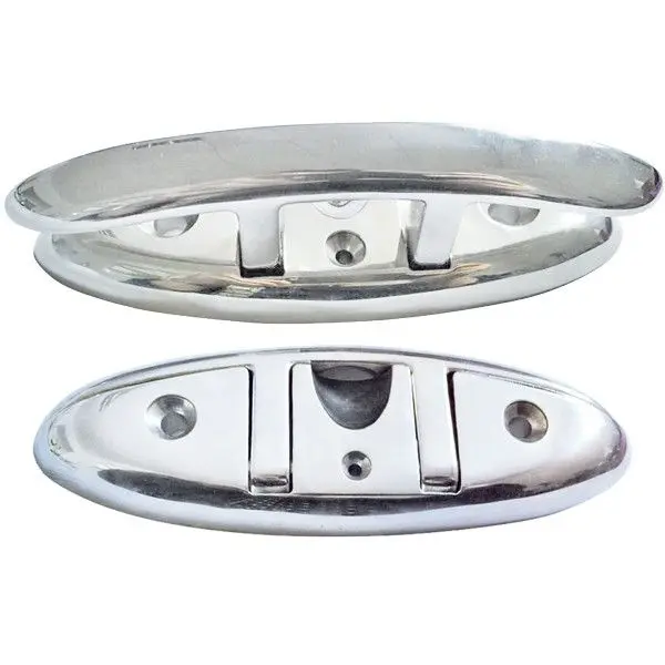Gotthardt Klappklampe oval – hochglanzpolierter Edelstahl AISI 316