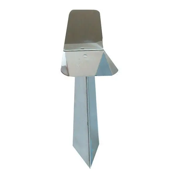 Gotthardt Laternenmast – Edelstahl, 318 × 87 mm