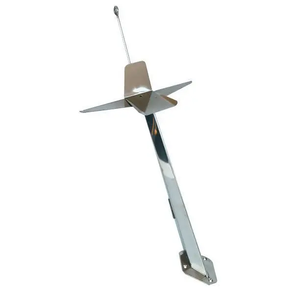 Gotthardt Laternenmast – Edelstahl, 750 mm Höhe