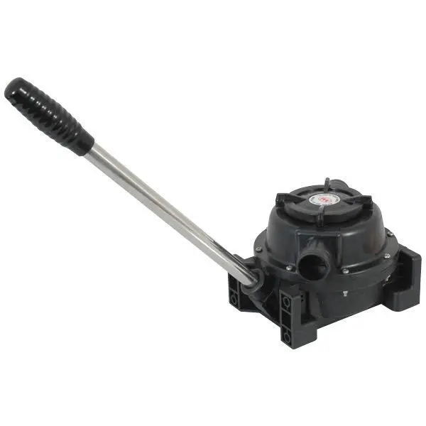 Gotthardt Manuelle Membranlenzpumpe – abnehmbarer Schwengel, Schlauchanschluss 38 mm