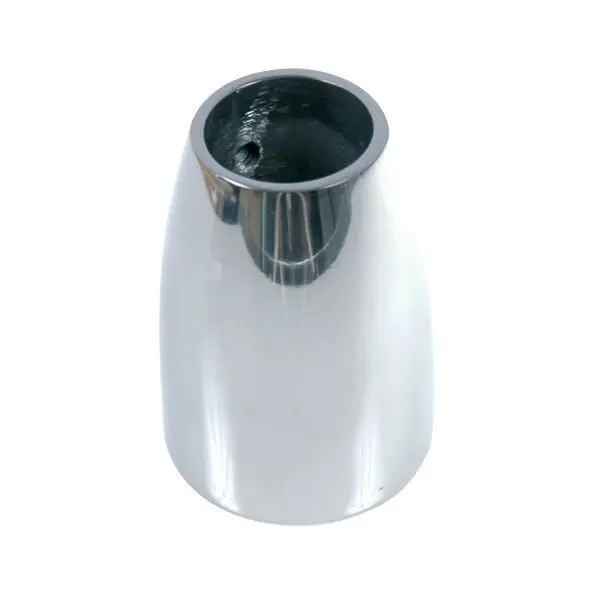 Gotthardt Relingsfuß – Adapter Edelstahl für Rohr Ø 25 mm auf Ø 45 mm