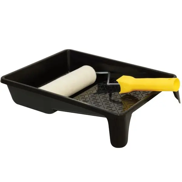 Gotthardt Rollerset – Farbwanne, Rollenbügel & 18 cm Schaumstoffrolle