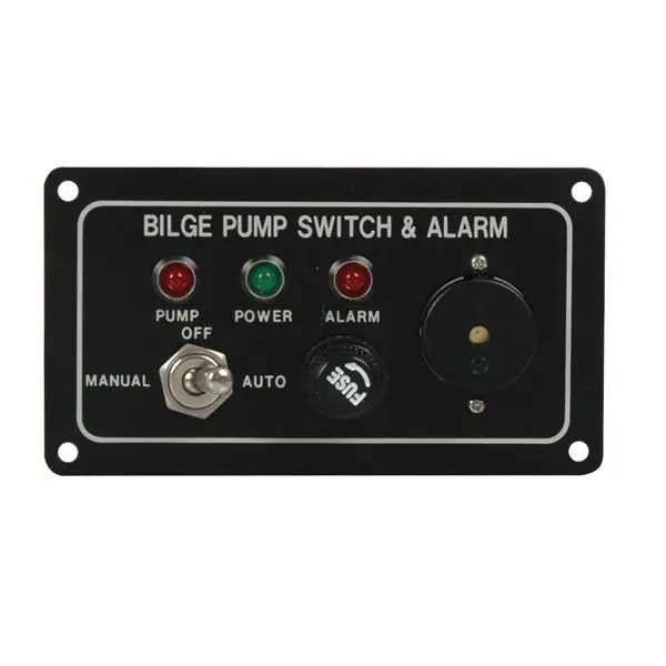 Gotthardt Schalttafel für Bilgepumpen – LED-Anzeige & akustischer Alarm