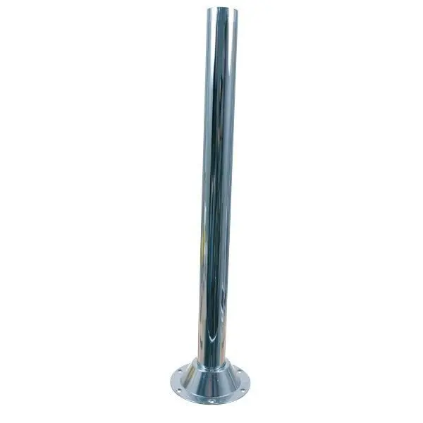 Gotthardt Tischstütze Aluminium verchromt – Ø 60 mm, Länge 700 mm