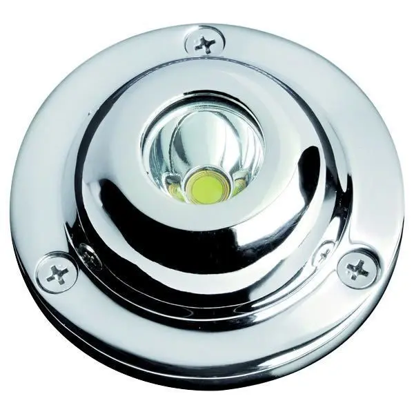 Gotthardt Unterwasserbeleuchtung rund – LED-Einbauleuchte für Aufbaumontage, 12–24 V