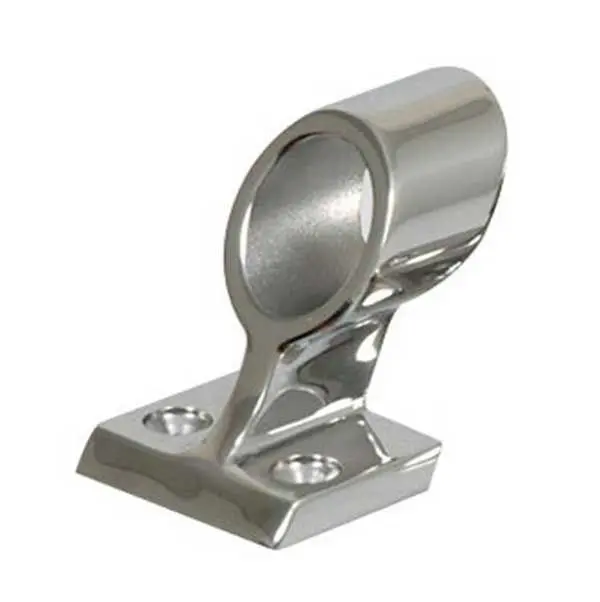Gotthardt Winkel-Handlaufhalter aus Edelstahl A4 – für 25-mm-Reling