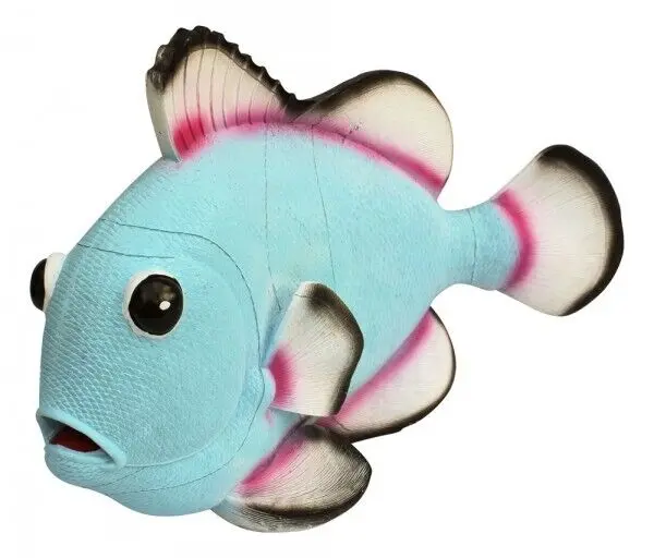 Große 36 cm- Figur maritim, bemalt - Fisch