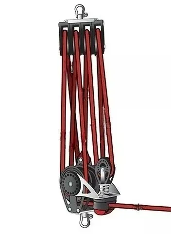 Großschotanlage Harken 8-1 Carbo Ratchamatic