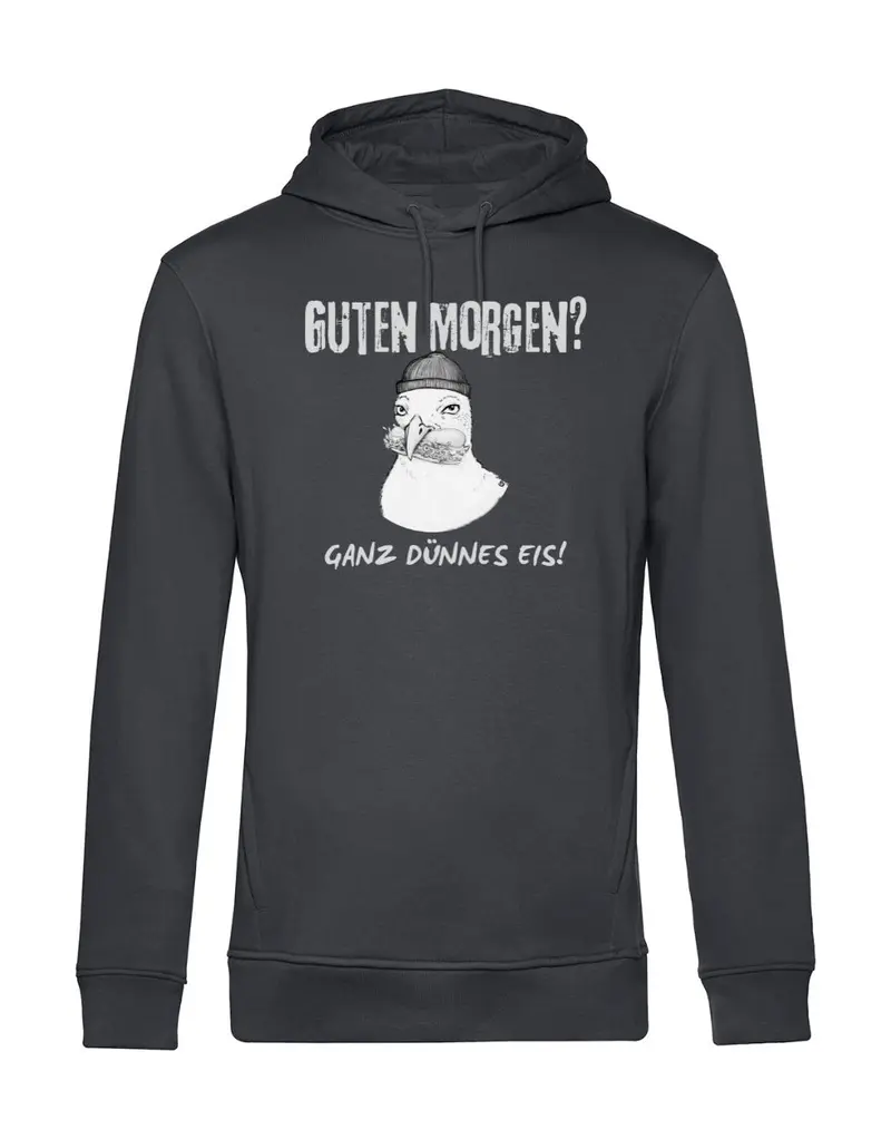 Guten Morgen ganz dünnes Eis! Hoodie