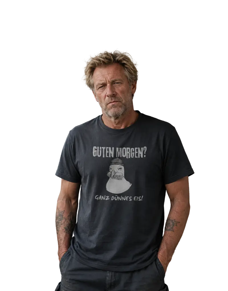 Guten Morgen? Ganz Dünnes Eis! Möwen