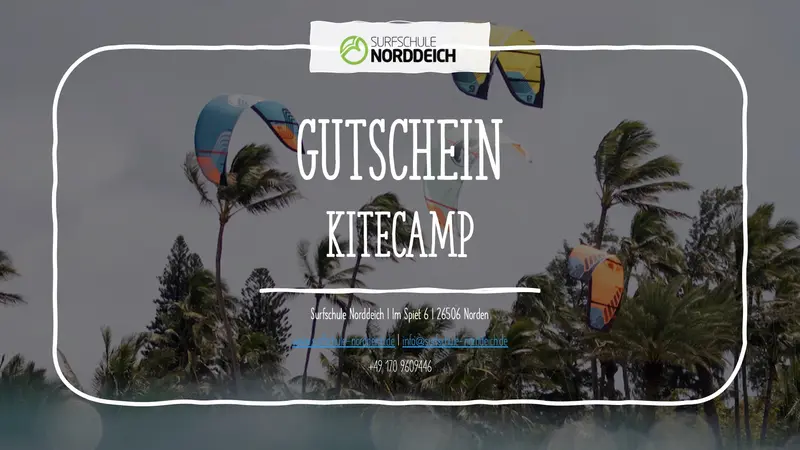 Gutschein - Kitecamp