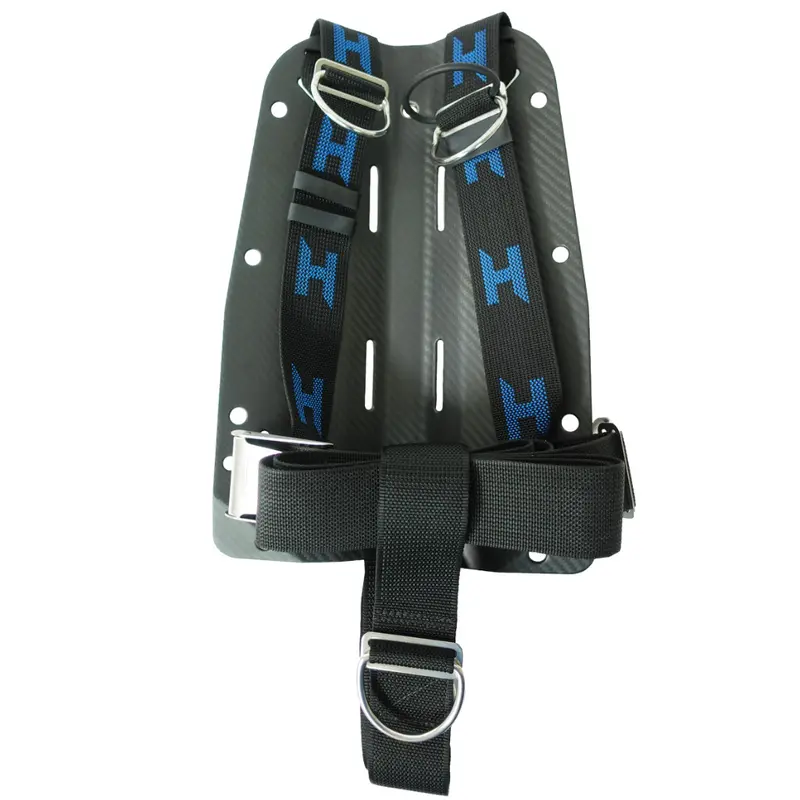Halcyon Carbon Fiber Cinch Backplate & Harness SS Hardware - Small