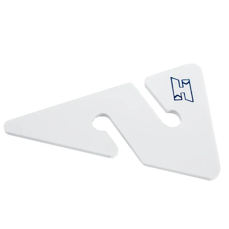 Halcyon Line Arrows, white w/ blue H logo