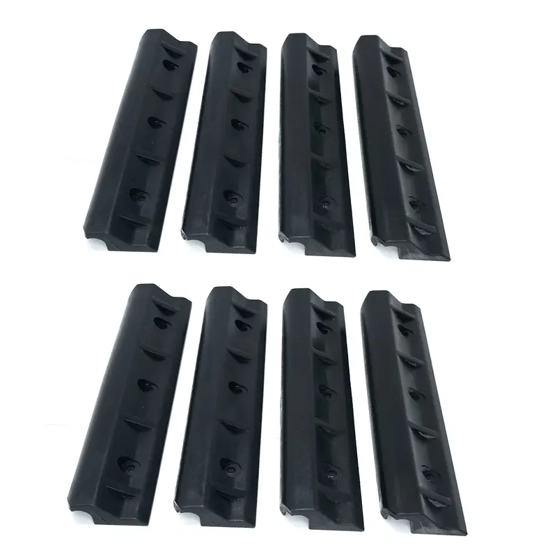 Halterung für verschiebbare / variable Sitzbänke von Schlauchbooten 8 Stück 20cm breit