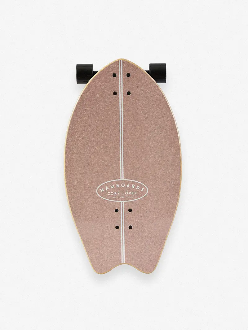 Hamboard Twisted Fin Birch Pastel 26″ Surfskate