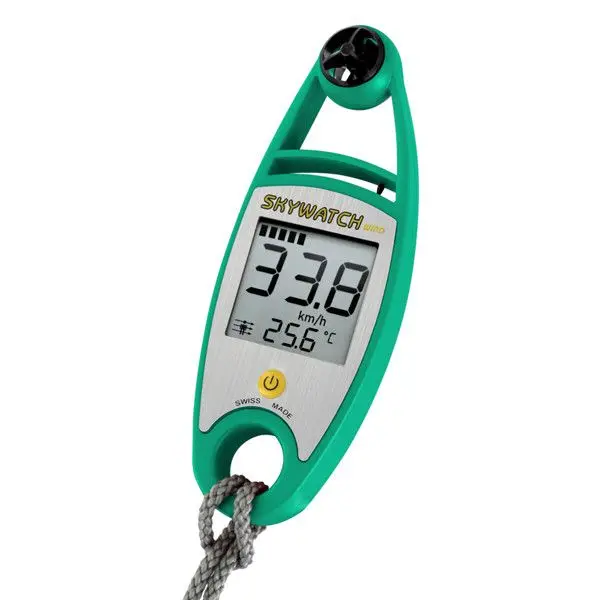 Handwindmesser Skywatch mit Thermometer
